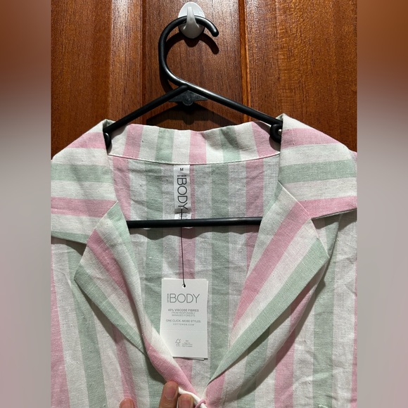 BODY LINEN BLEND SLEEP SET - Picture 4 of 5